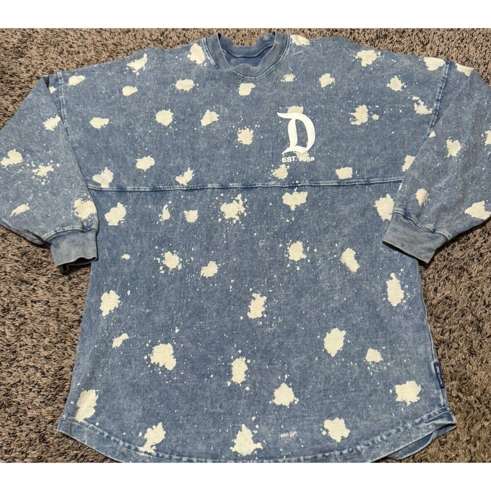Disneyland Resort Spirit Jersey for Adults Denim Bleach Size XS